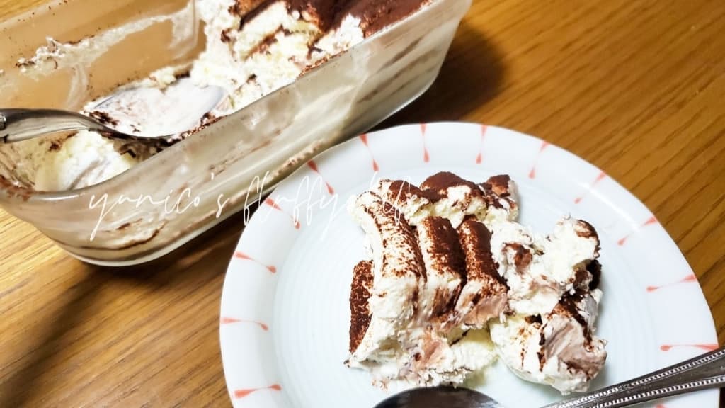 クリームチーズ♡ティラミスケーキ