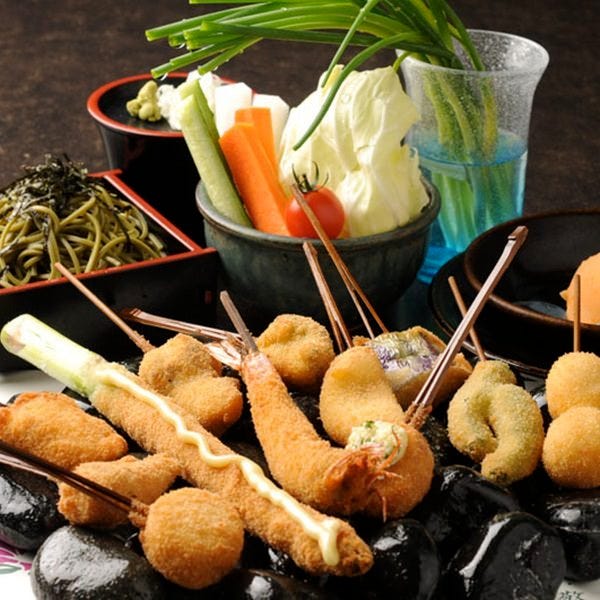 揚げたての串揚げランチ』by いぬと湘南。 : ぎんざ磯むら 藤沢店ぎんざ いそむら - 石上 串揚げ食べログ