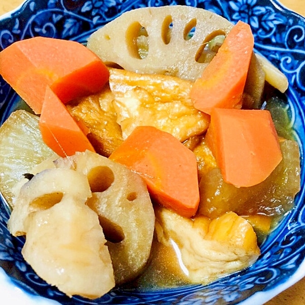 さつま揚げと大根の煮物