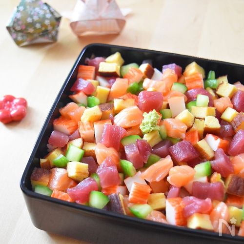 ばらちらしクラス、始まっています。美味しい料理は幸せの香り 日本料理教室 彩楽 さら東京