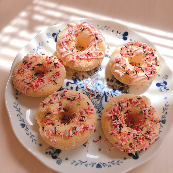 卵不使用の焼きドーナツレシピ
