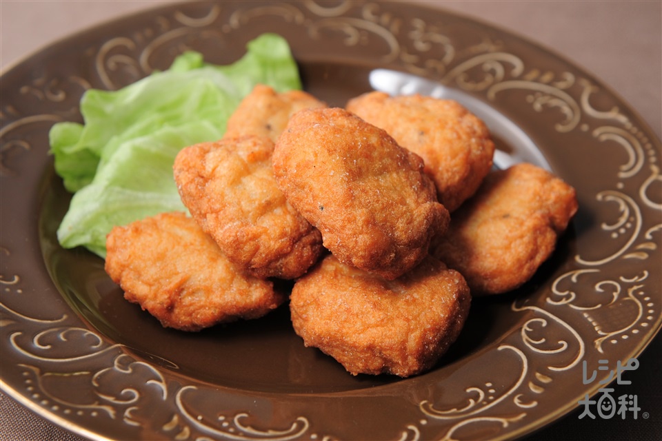 鶏むね肉de簡単♡チーズチキンナゲット