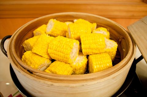 NHKためしてガッテン流のトウモロコシの茹で方と焼き方＆トウモロコシの初収穫 : ブルーベリーの育て方& 栽培 ブルーベリー ノートBlueBerryNote