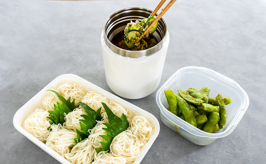 滋賀の郷土料理をアレンジサバ缶そうめん弁当からだとあたまが喜ぶお弁当レシピ N's KITCHEN