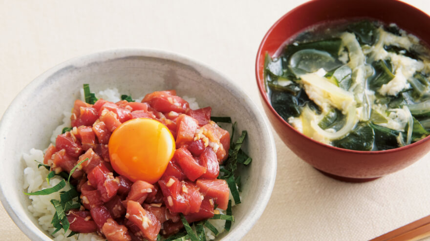 マグロ丼の献立に！付け合わせにおすすめなおかずや汁物レシピ28選の人気レシピ・作り方デリッシュキッチン