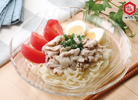 白だしでつくるにゅうめん