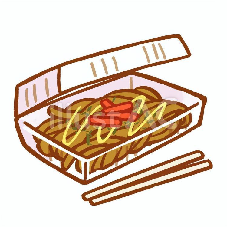 フリーイラスト6種類のソース焼きそばのセットでアハ体験GAHAG著作権フリー写真・イラスト素材集 - GAHAG著作権フリー写真・ イラスト素材集