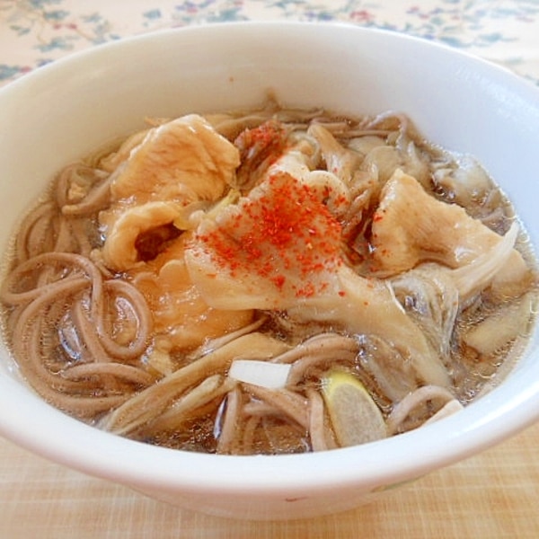 鶏おろし蕎麦
