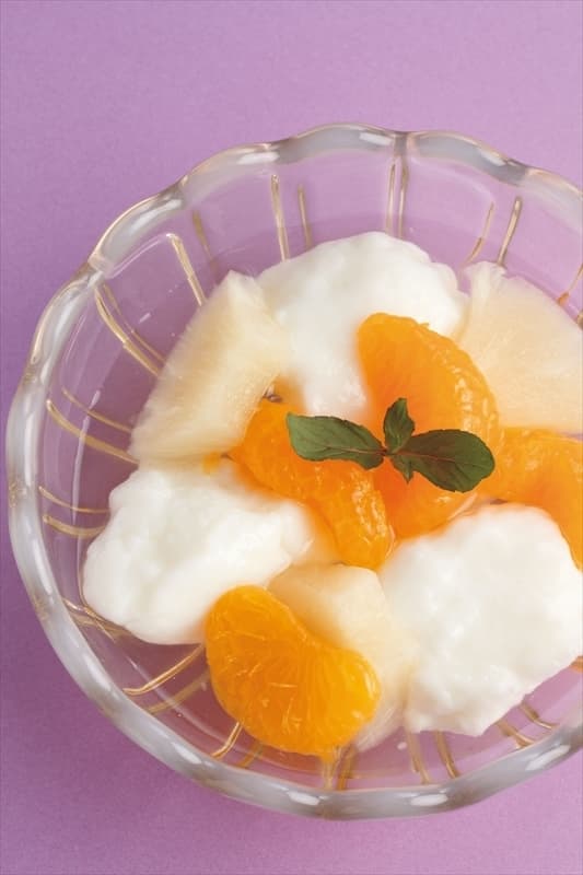 簡単!フライパン一つで低脂肪乳と牛乳のわらび餅♪