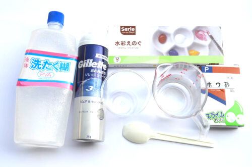 スライムシェービングフォーム 作り方TikTok