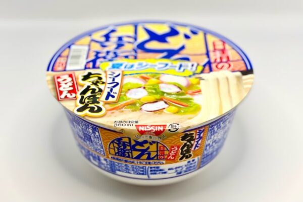 日清のどん兵衛 韓国風旨辛海鮮チャンポン味うどん！韓国の人気メニューを再現した旨辛な一杯きょうも食べてみました