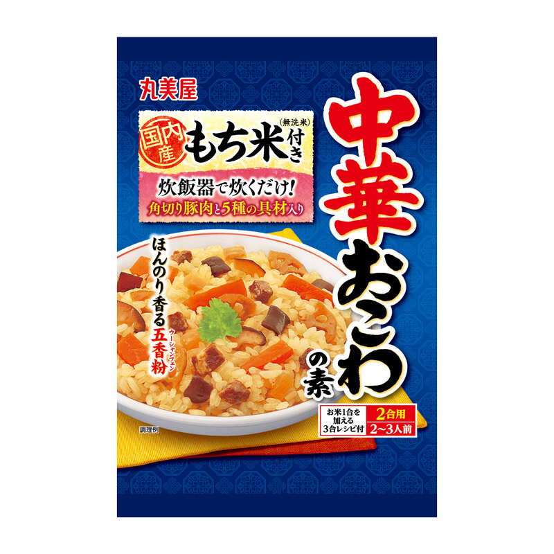 期間限定 レンジで簡単！ 鯛おこわ もち米ごはん付き 1個 丸美屋食品工業 - アスクル