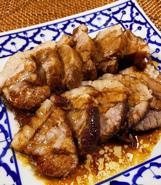 豚肩ロースのチャーシュー 煮豚 』 圧力鍋チャーシューレシピ : マイホームクッキングダイアリ