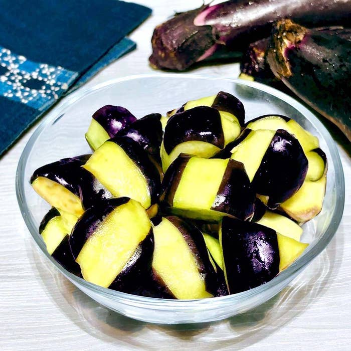 茄子の白だしわさび漬け 簡単・漬けるだけ