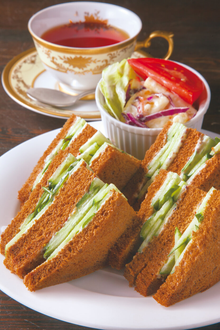 基本のサンドイッチのレシピ♪ たまご・ハムきゅうり ＠アフタヌーンティ