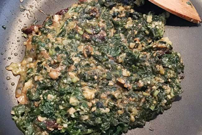 フキの葉味噌汁:ちょっとほろ苦くてもいいよ