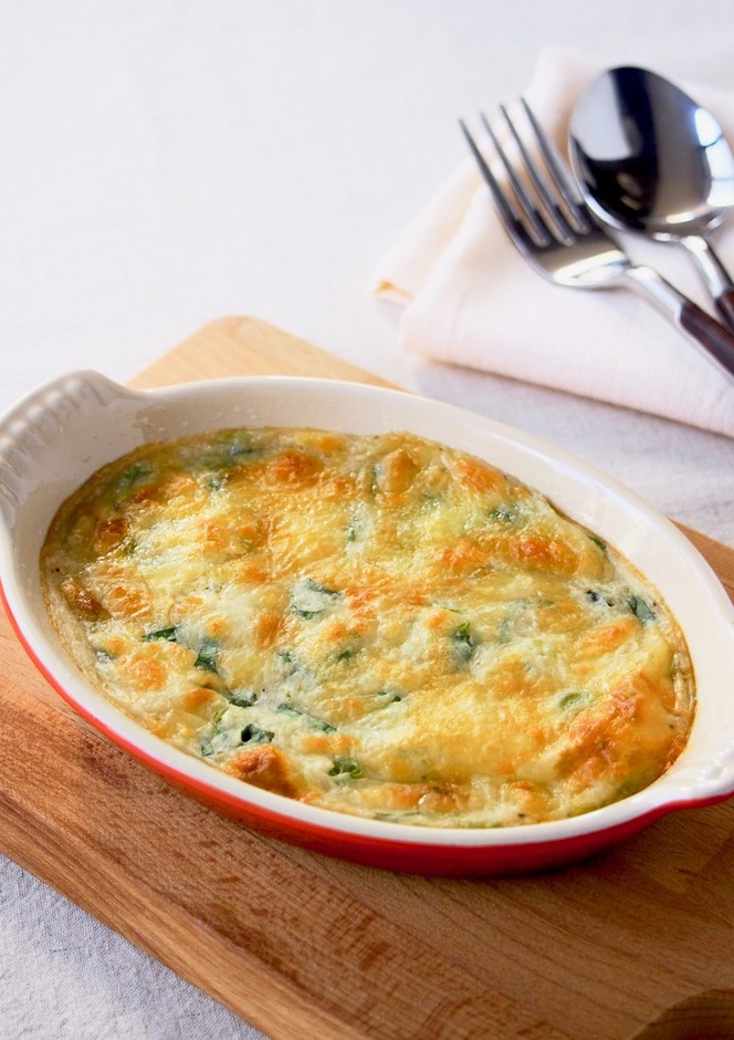 スキレットで長芋のふわとろ焼き