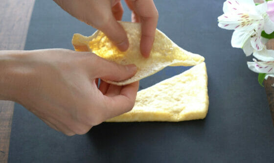 早く知りたかった。油揚げをギュっとするだけ、簡単に開く裏ワザ4yuuu