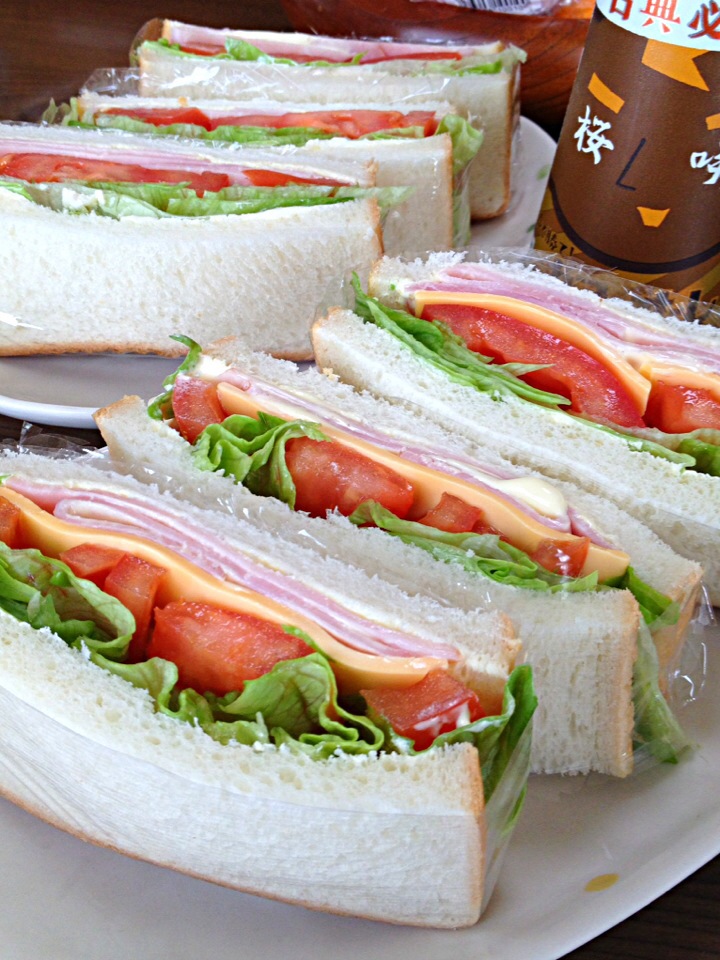 きょうの料理ビギナーズ ハムときゅうりのサンド 喫茶店メニューDaily Cookbook