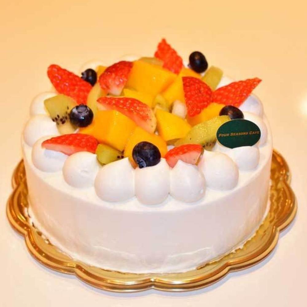 フルーツデコレーションホールケーキ1のイラスト素材32428632- PIXTA