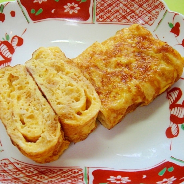 卵焼き器で作る。お手軽キッシュ