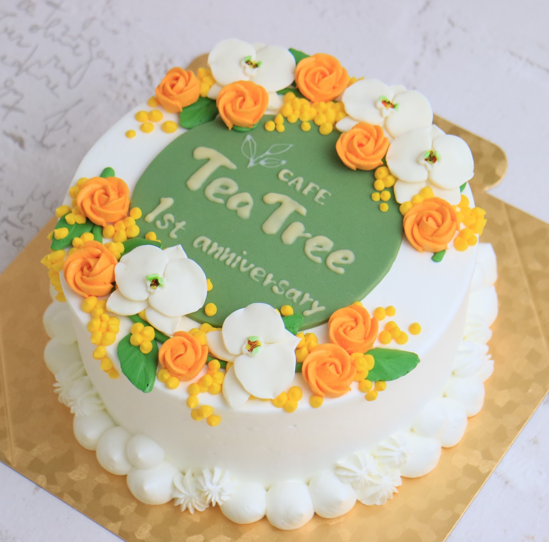 ハート型ドリップセミオーダーケーキ 4号約12cm 2〜3名様