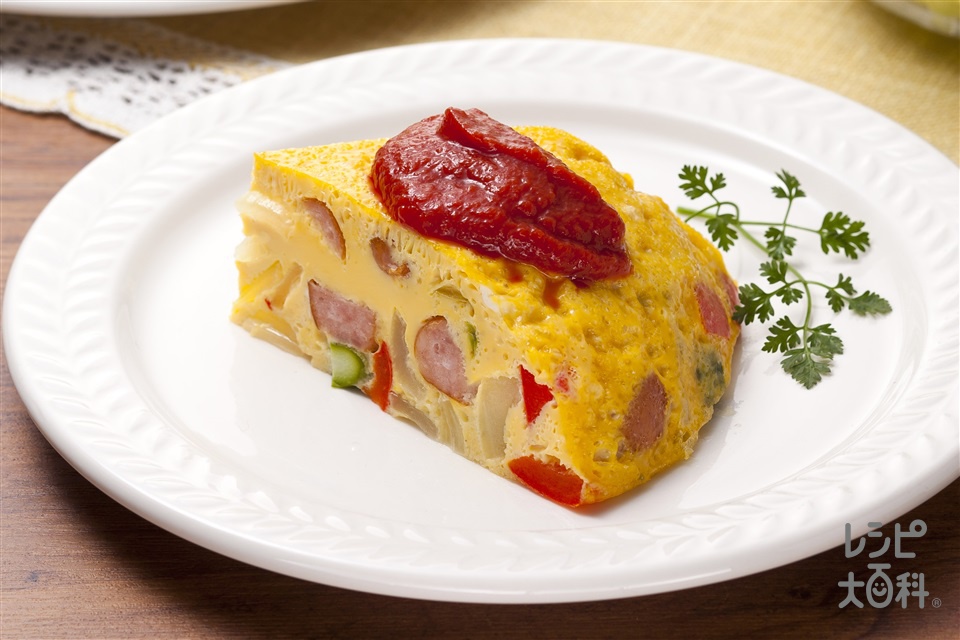 お店の味をおうちで再現。「クリームチーズ入りスペイン風オムレツ」のレシピSheage シェアージュ