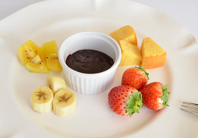 余ったチョコで☆ホットチョコ