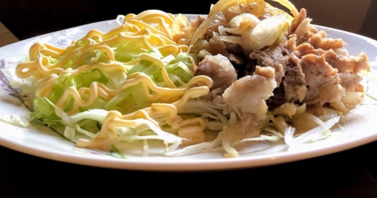 ジップロックで豚バラ焼き肉