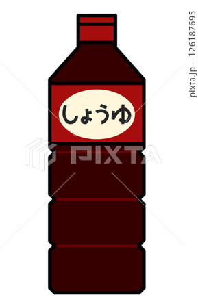 醤油イラストのフリー素材イラストイメージ