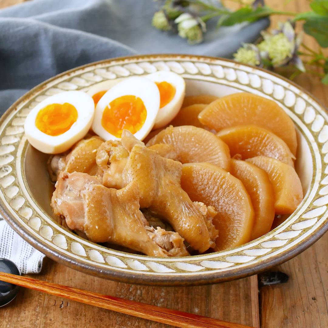 炊飯器で鶏肉と大根のとろとろ煮