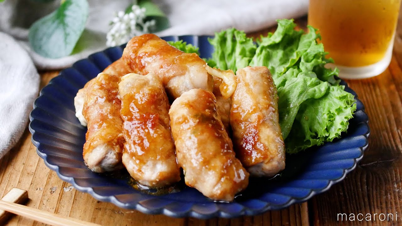 材料３つ ごはんにのせてかきこみたい！！とろ～りチーズと大葉の肉巻き♡ : あいのおうちごはん Powered by ライブドアブログ