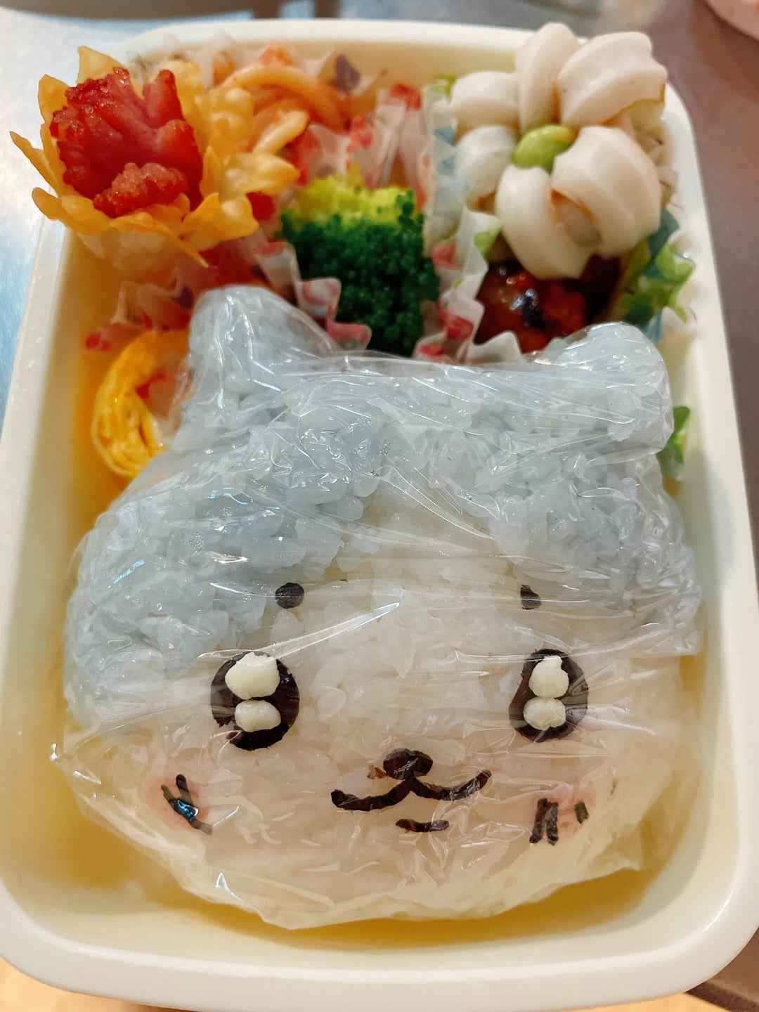 ☆キャラ弁☆ハチワレ