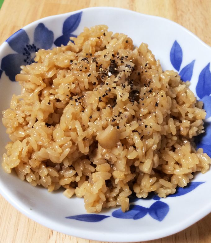 お家ごはん フライパンで鮭のバター醤油ときのこの炊き込み・他2品珍獣ママ オフィシャルブログ「珍獣ママのごはん。」Powered byAmeba