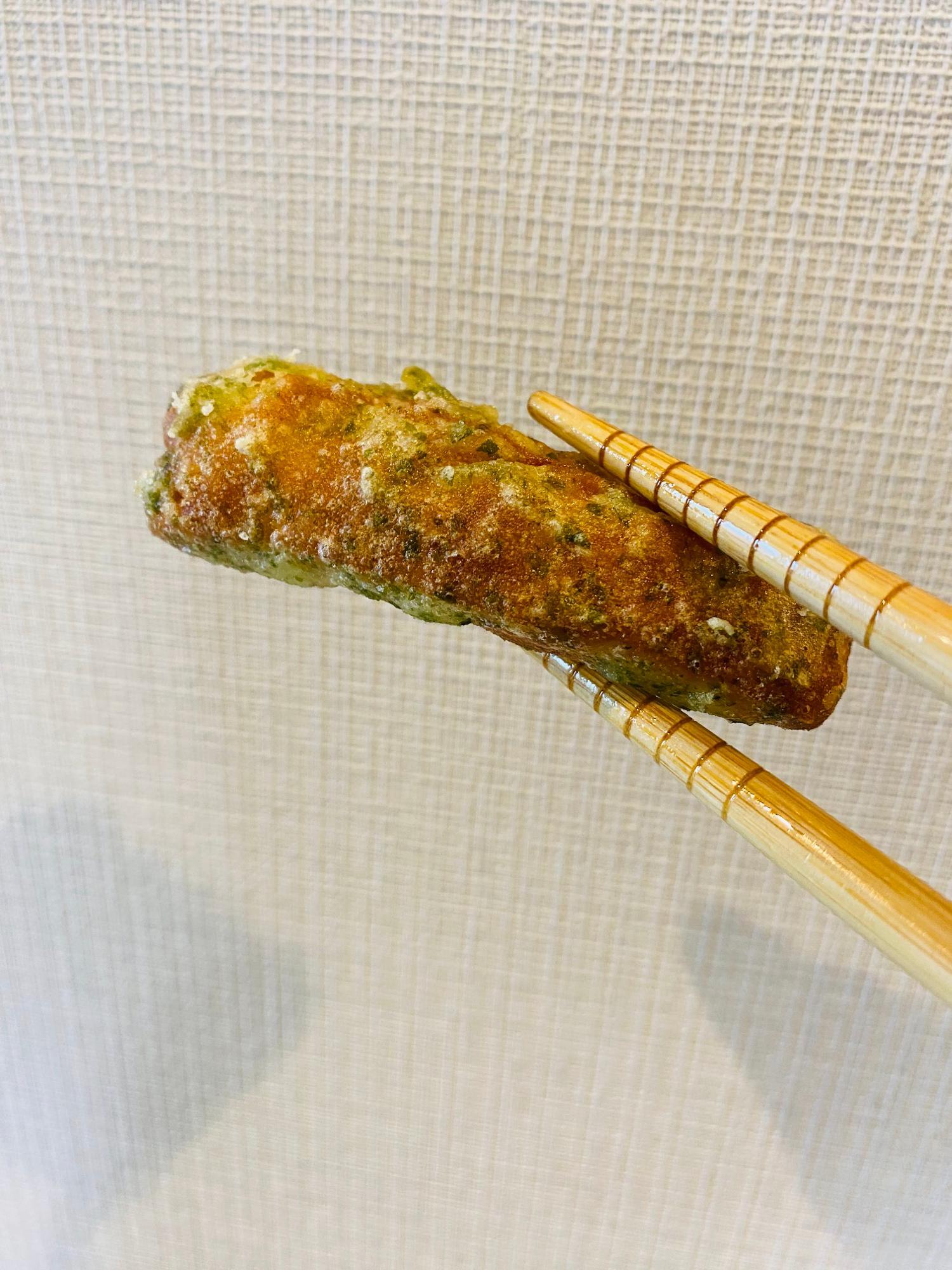 業務スーパー カリカリふわふわ「ちくわの磯辺揚げ」冷凍庫に常備しておきたい一品