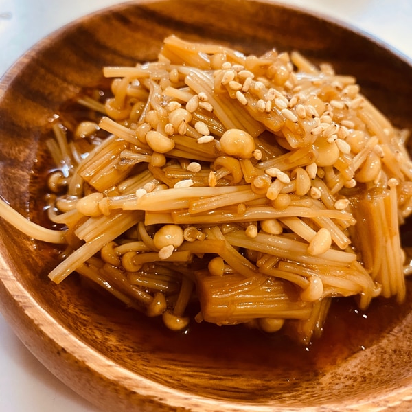 えのき1パックで簡単ご飯のおとも☆なめ茸 by ちーすけ♡クックパッド簡単おいしいみんなのレシピが392万品