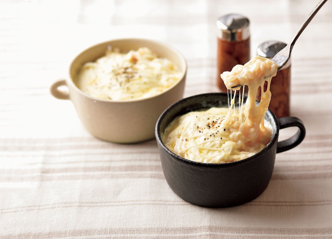 とろっとろ！レンジで簡単♪チーズと卵の湯豆腐 レシピ・作り方Tasty