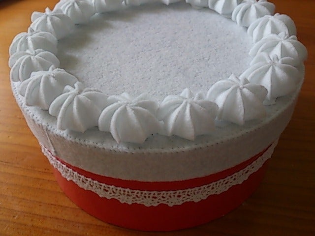 ミックスソフトクリームフェルトのお菓子とパン製作日記