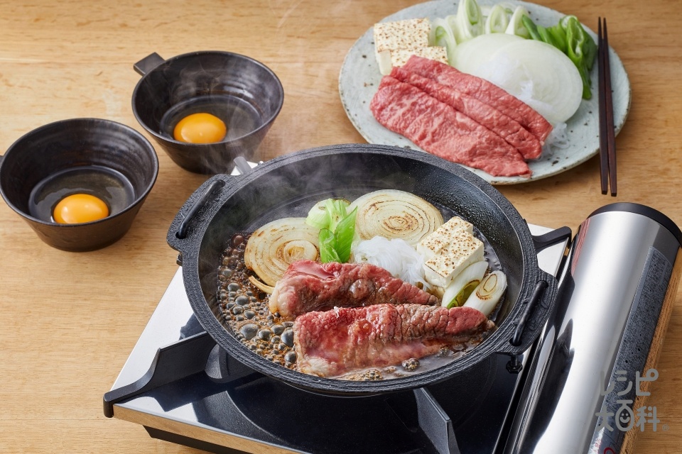 すき焼き：だしつゆレシピ：寿がきやオリジナルレシピ集：寿がきや食品株式会社