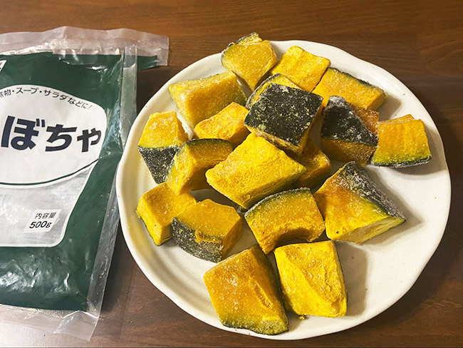 かぼちゃのそぼろ煮