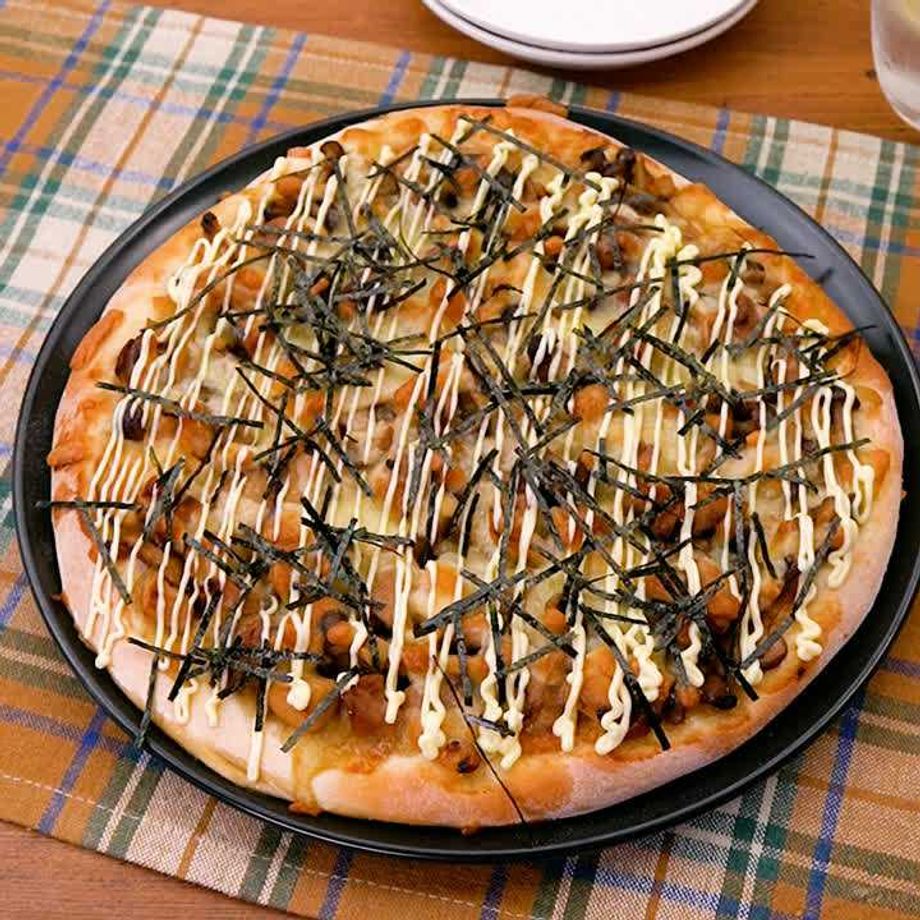 きのこのおつまみピザvol.10「きのこ」季節のヘルシーレシピオッペン化粧品-OPPEN COSMETICS