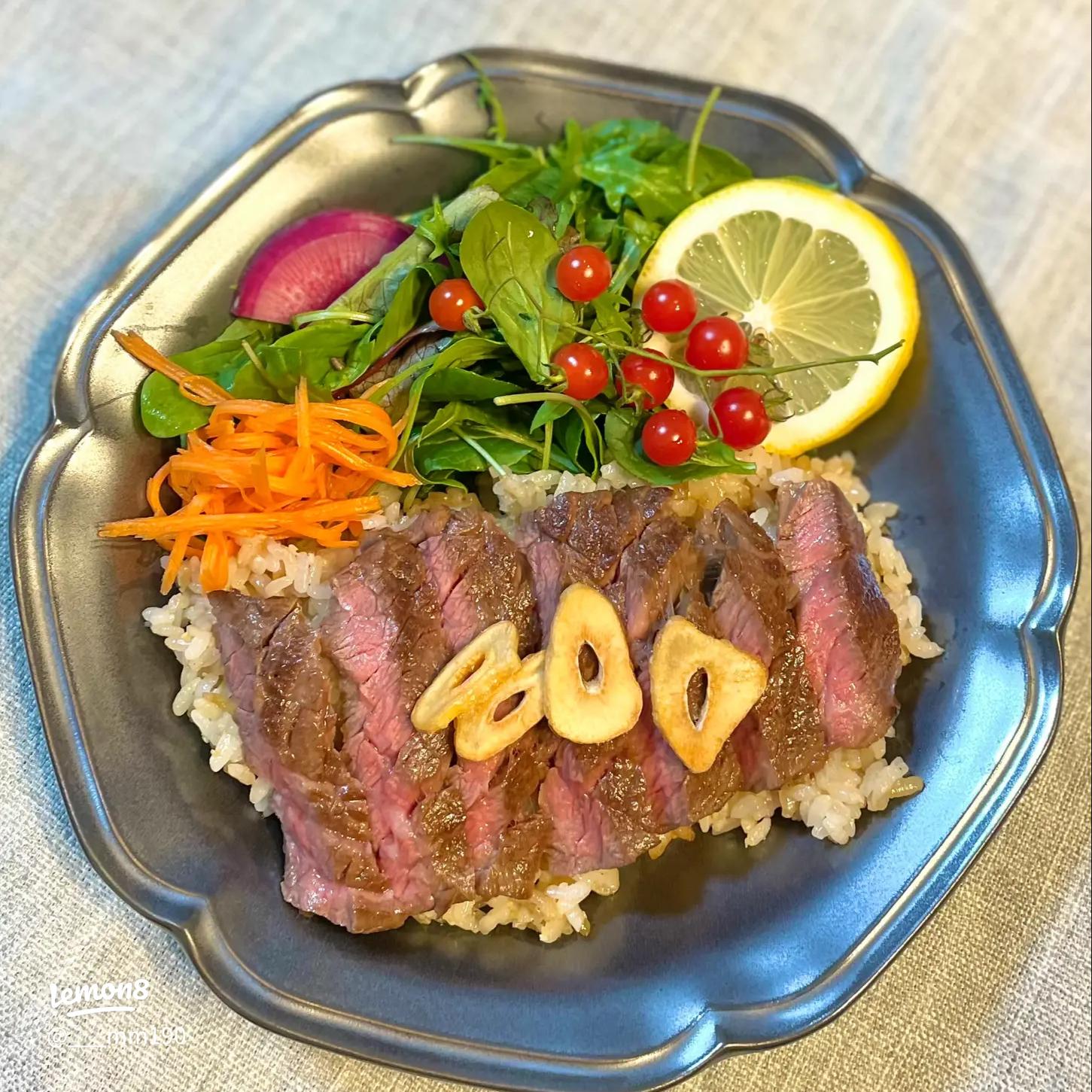 とっても簡単✤ステーキの付け合せ野菜✤