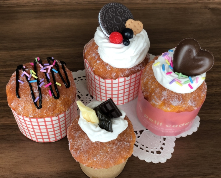 サンタ帽の可愛いマフィンの作り方