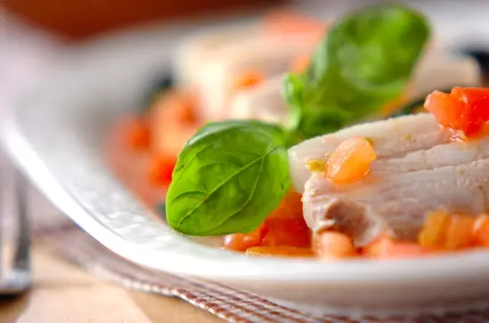 「キューピー３分クッキング」ゆで豚のごまだれ麺サラダ