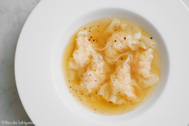 南粤美食 ナンエツビショク の海老雲吞 エビワンタン横浜中華街ガイドマップ