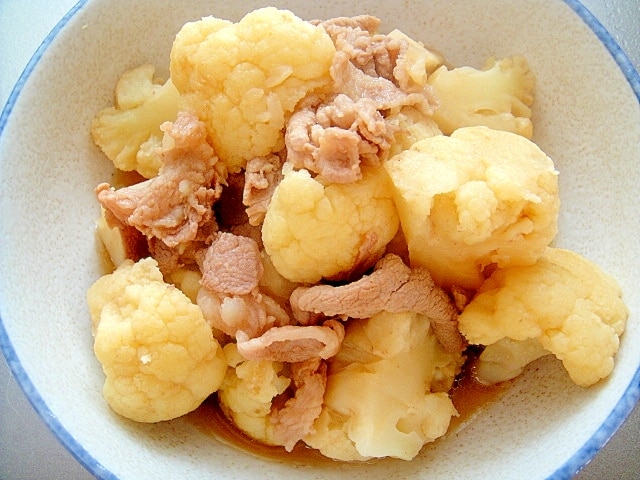 カリフラワーと豚肉のカレー煮 レシピ 井澤 由美子さん みんなのきょうの料理