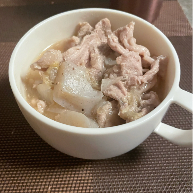 すぐできる豚汁の具ヤオコーネットスーパ