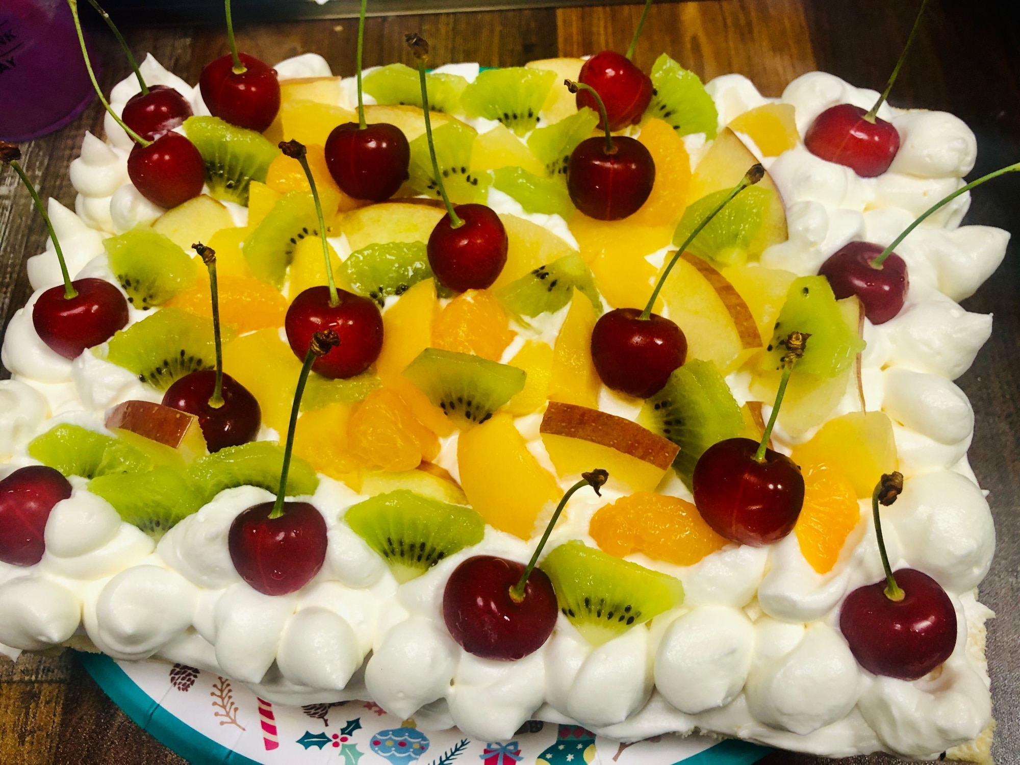 業務スーパー スポンジシートクリスマスケーキTikTok