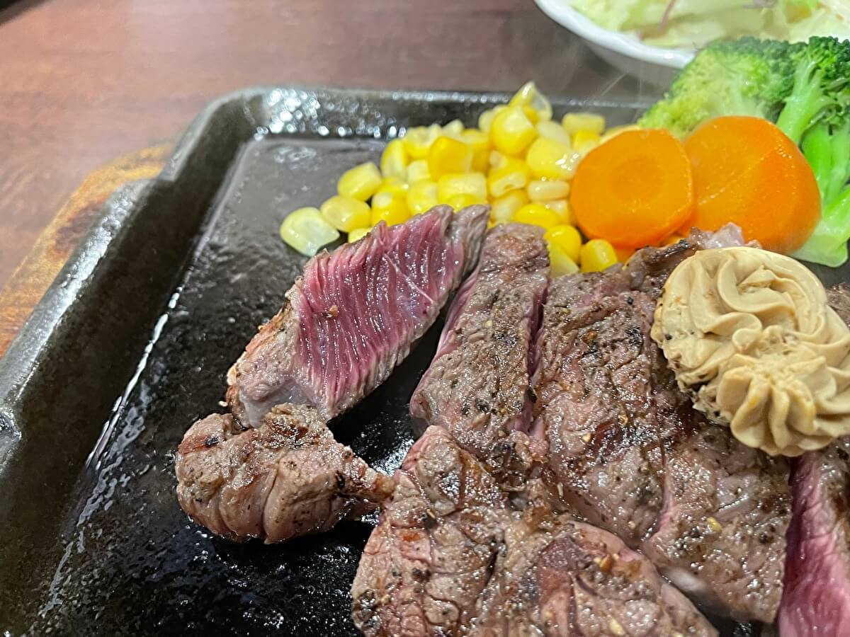いきなりステーキでヒレ肉400g❤ 次は500gで♪いきなりステーキステーキ肉