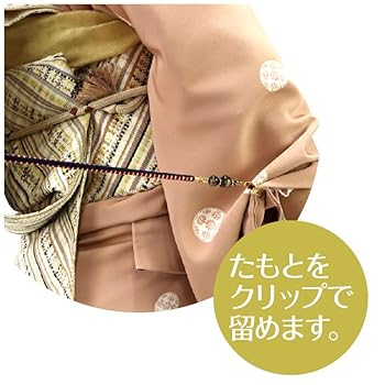 楽天市場お着物クリップ&お食事ハンカチーフ セット寧日 ningday ゴールド ラインストーン フラワーモチーフ クリスタル 大判刺繍ハンカチ 食事用エプロン プレゼント 贈り物 和装小物TT: きもの ふりく